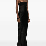 Abito combo slip in nero Rick Owens - donna 