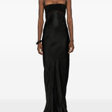 Abito combo slip in nero Rick Owens - donna 