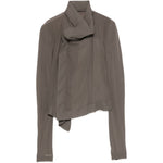 Giacca biker classica in talpa Rick Owens - donna 