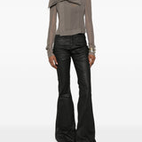 Giacca biker classica in talpa Rick Owens - donna 