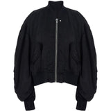 Bomber in nero Rick Owens - donna 