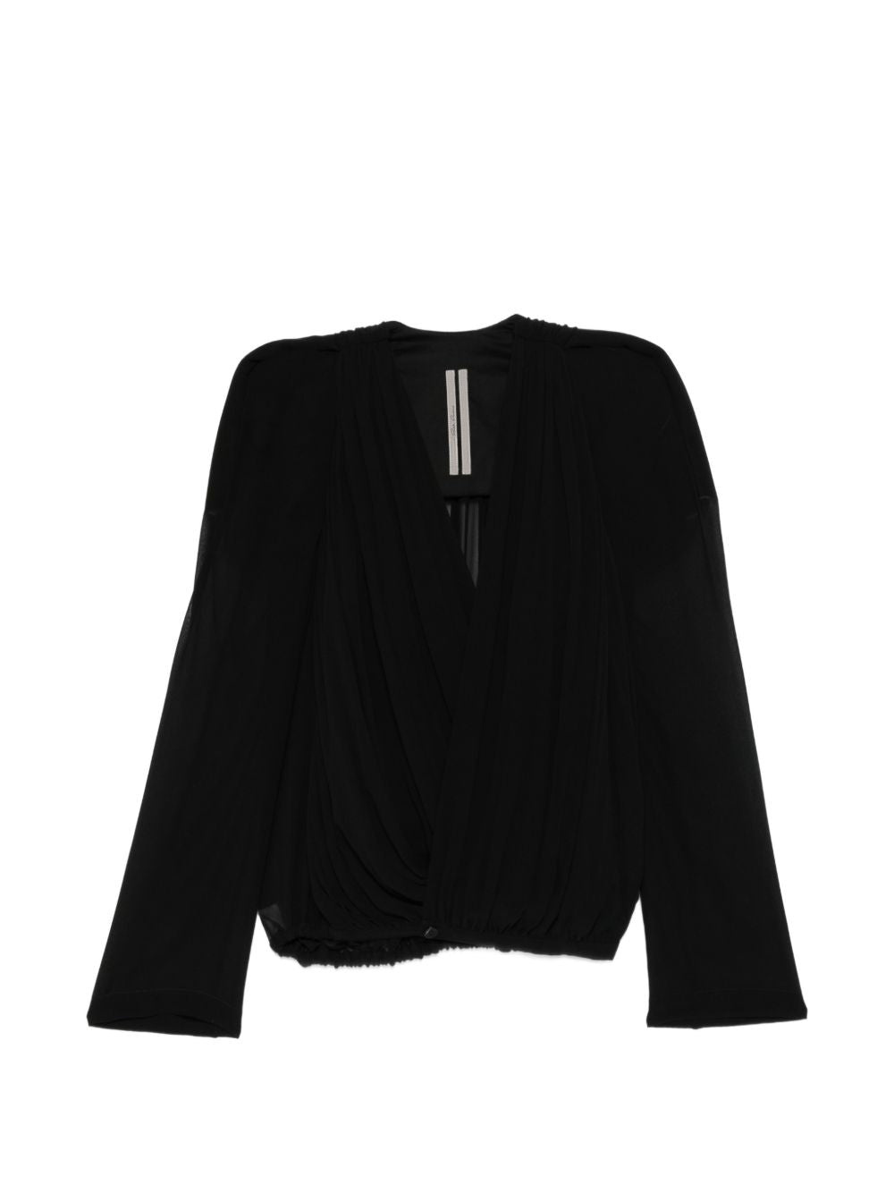 Giacca Maria con scollo a V in nero Rick Owens - donna 