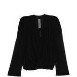Giacca Maria con scollo a V in nero Rick Owens - donna 