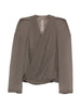 Women's Rick Owens Mole Maria V-neck jacket