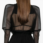 Giacca combo metro in nero Rick Owens - donna 