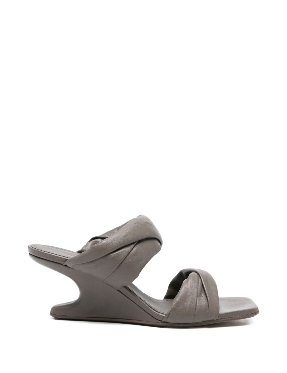 Sandali intrecciati in grigio Rick owens - donna 