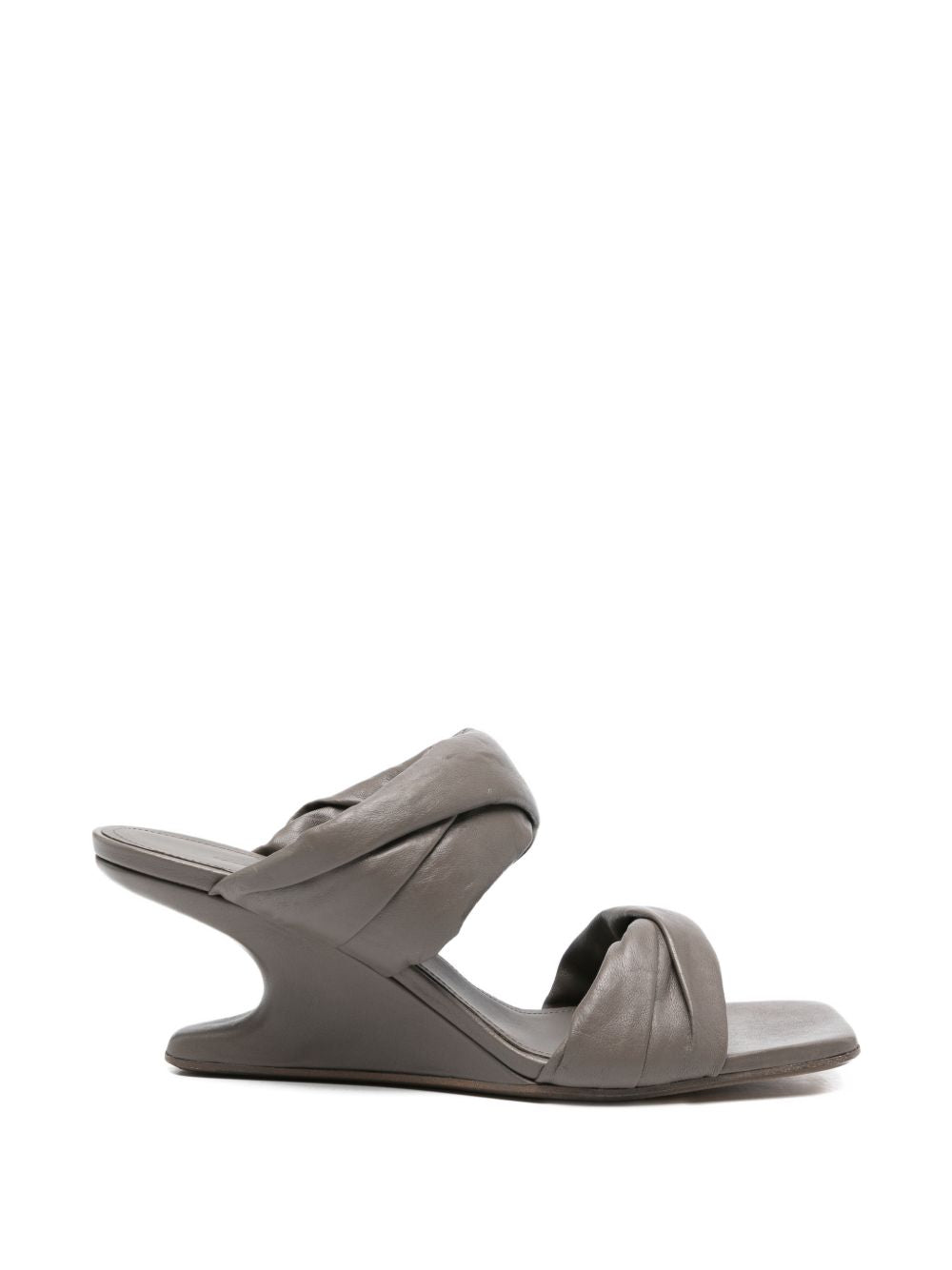 Sandali intrecciati in grigio Rick owens - donna 
