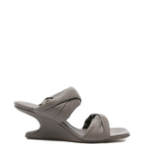 Sandali intrecciati in grigio Rick owens - donna 