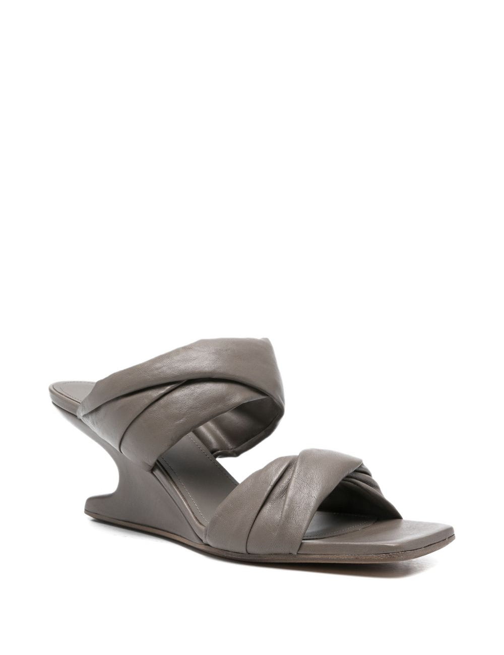 Sandali intrecciati in grigio Rick owens - donna 