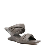 Sandali intrecciati in grigio Rick owens - donna 