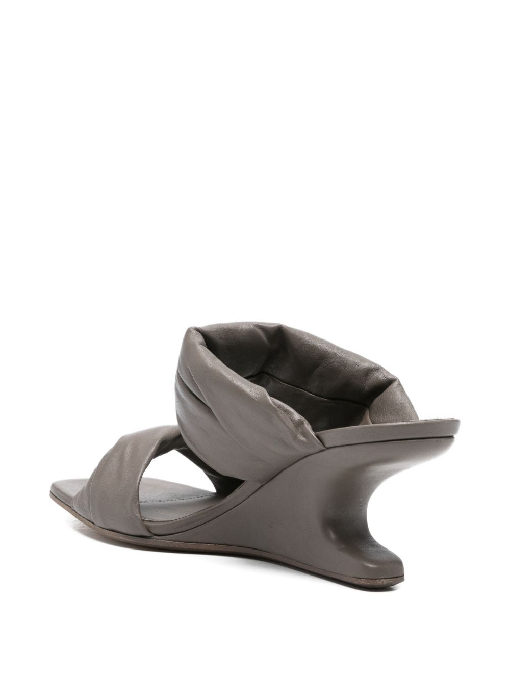 Sandali intrecciati in grigio Rick owens - donna 