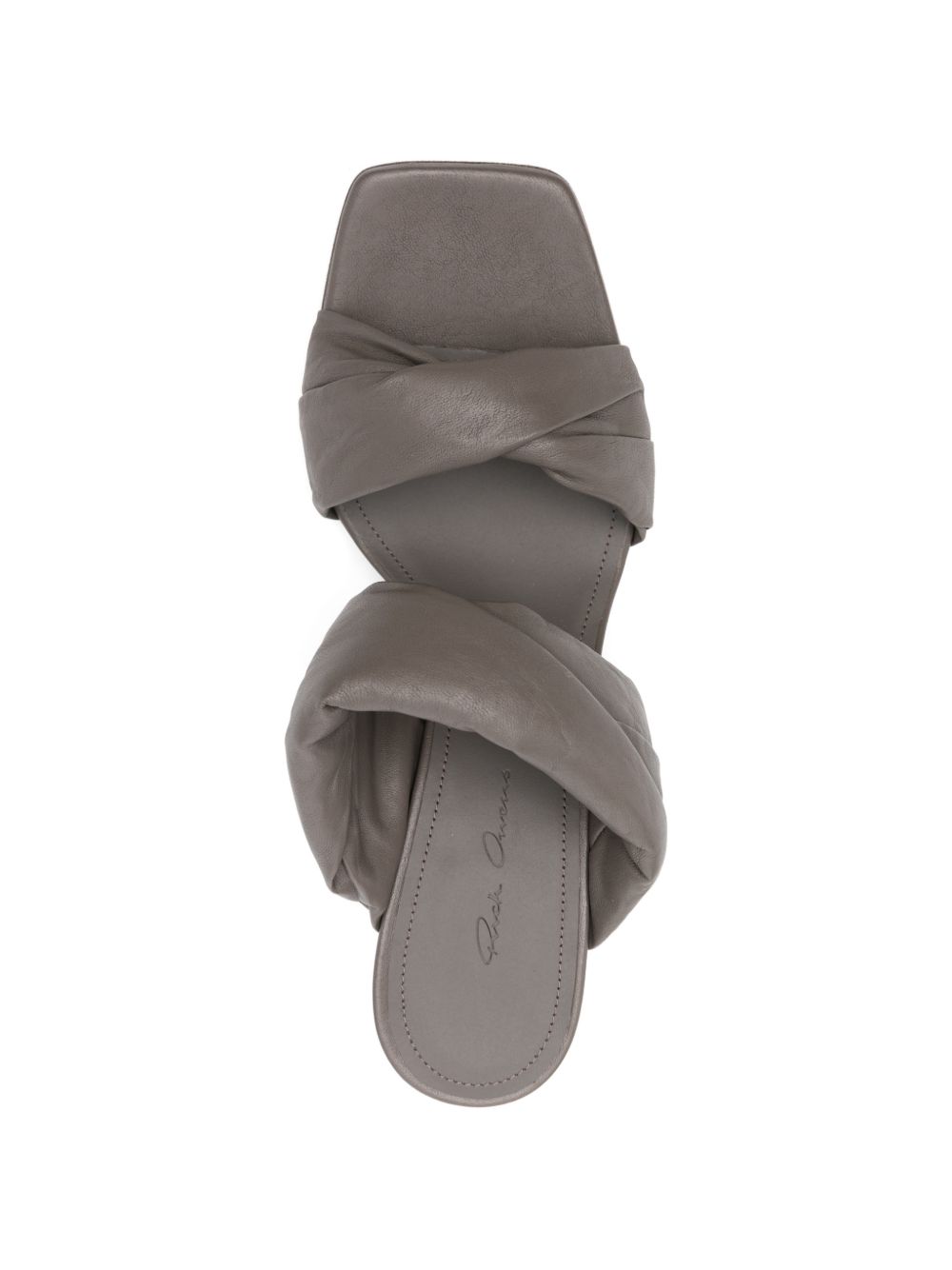Sandali intrecciati in grigio Rick owens - donna 