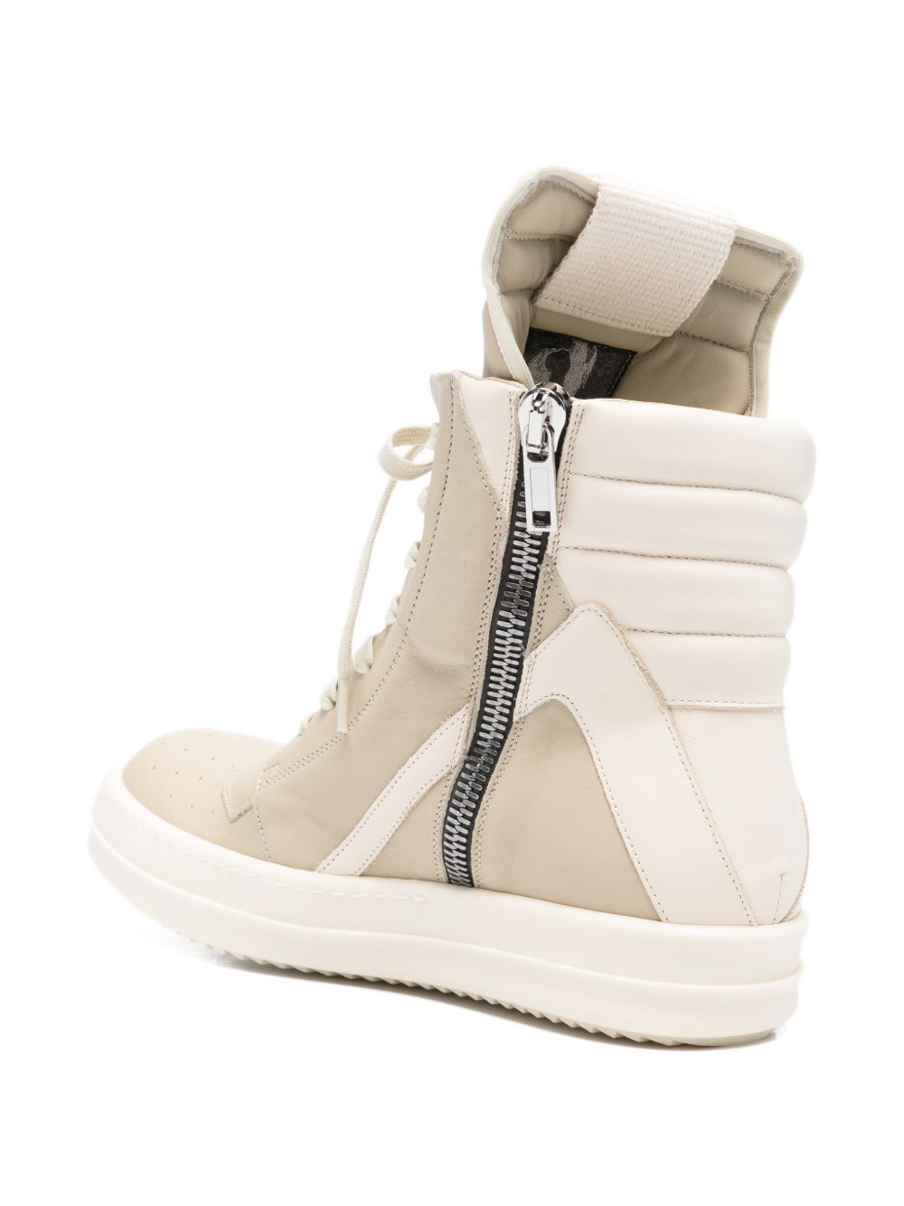 Sneakers alte Geobasket in bianco Rick owens - donna 