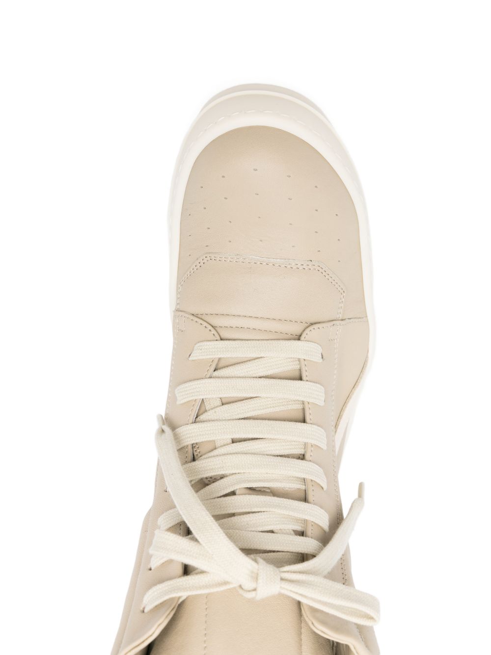 Sneakers alte Geobasket in bianco Rick owens - donna 