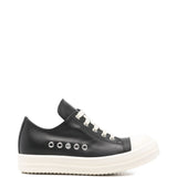 Sneakers in pelle in nero Rick owens - donna 