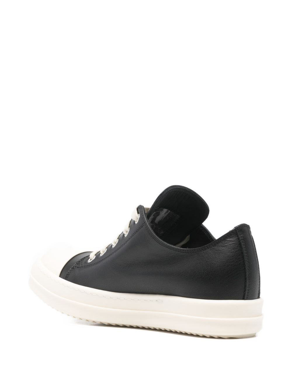 Sneakers in pelle in nero Rick owens - donna 