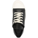 Sneakers in pelle in nero Rick owens - donna 