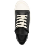 Sneakers in pelle in nero Rick owens - donna 