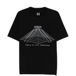 T-shirt con grafica in nero Rick owens - uomo 