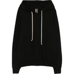 Felpa con cappuccio in nero Rick owens - uomo 