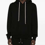 Felpa con cappuccio in nero Rick owens - uomo 