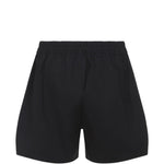 Shorts con coulisse in nero Rick owens - uomo 