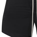 Shorts con coulisse in nero Rick owens - uomo 