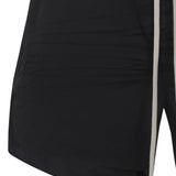 Shorts con coulisse in nero Rick owens - uomo 