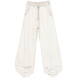 Pantaloni Bela con coulisse in avorio Rick owens - uomo 