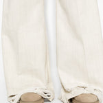 Pantaloni Bela con coulisse in avorio Rick owens - uomo 