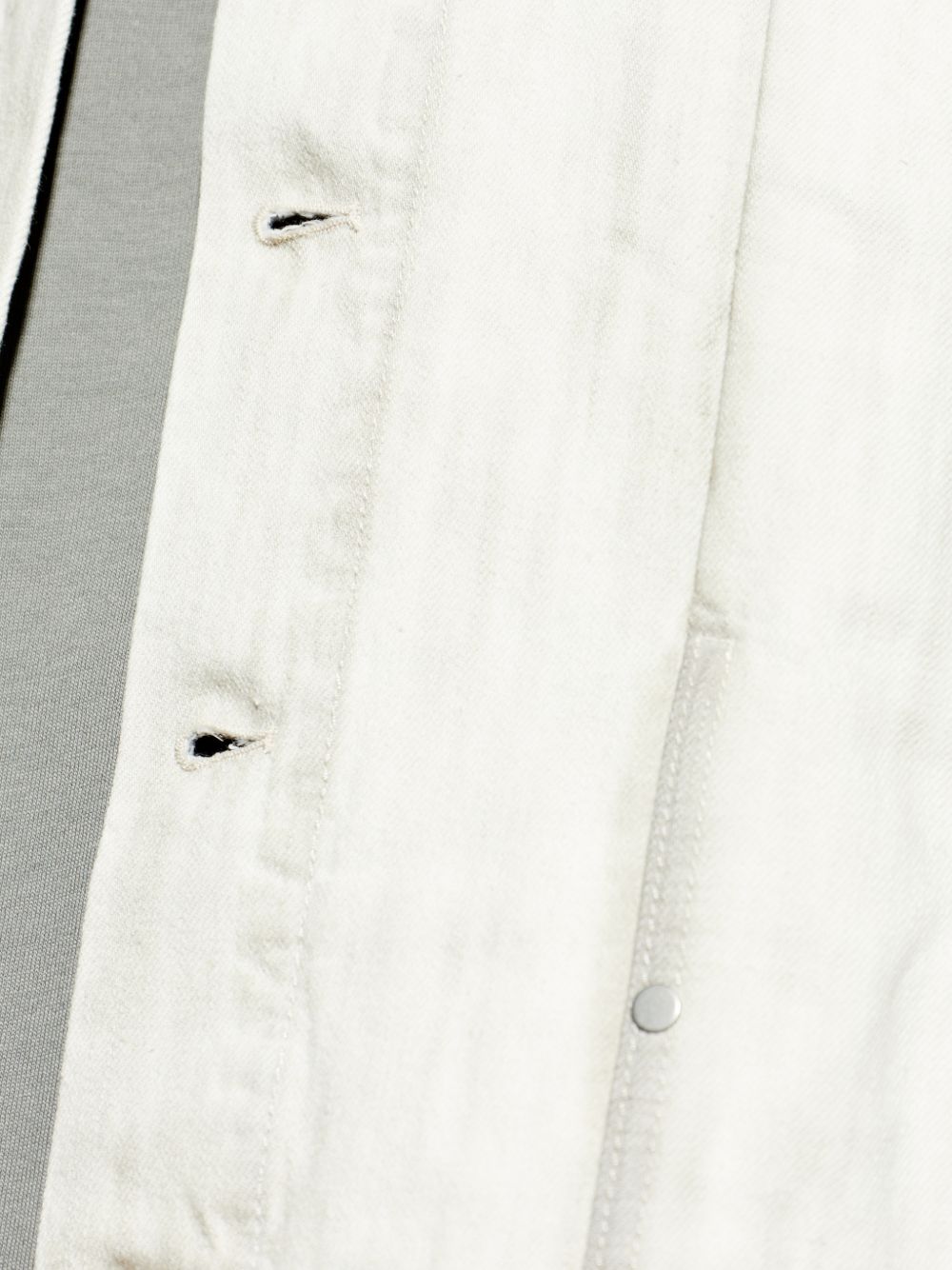 Gilet strappato in grigio Rick owens - uomo 