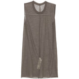 Canotta basic in grigio Rick owens - uomo 