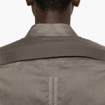 Camicia con tasche sul petto in marrone Rick owens - uomo 
