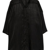 Camicia Jumbo Faun in nero Rick owens - uomo 