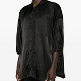 Camicia Jumbo Faun in nero Rick owens - uomo 
