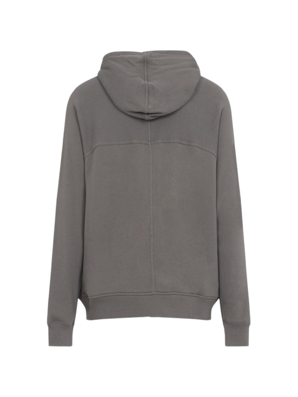 Felpa con zip in grigio Rick owens - uomo 