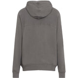 Felpa con zip in grigio Rick owens - uomo 