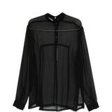 Top con bottoni sul retro in nero Rick owens - uomo 