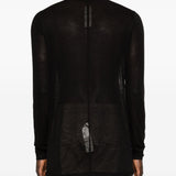 Top a maniche lunghe level ls t in nero Rick owens - uomo 