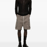 Top a maniche lunghe level ls t in nero Rick owens - uomo 