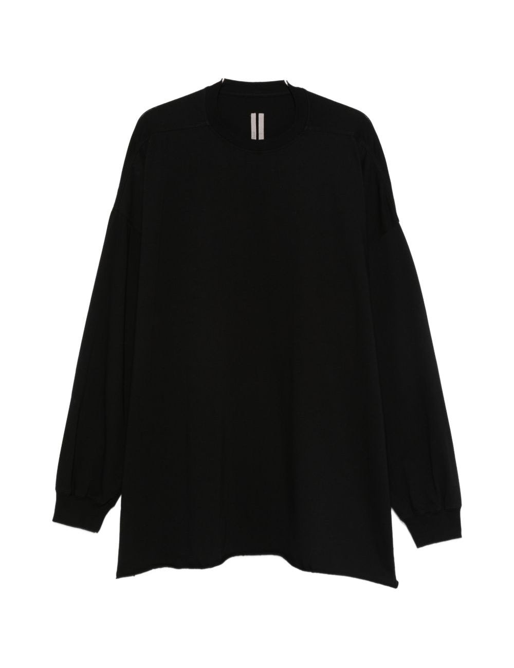 T-shirt a maniche lunghe in nero Rick owens - donna 