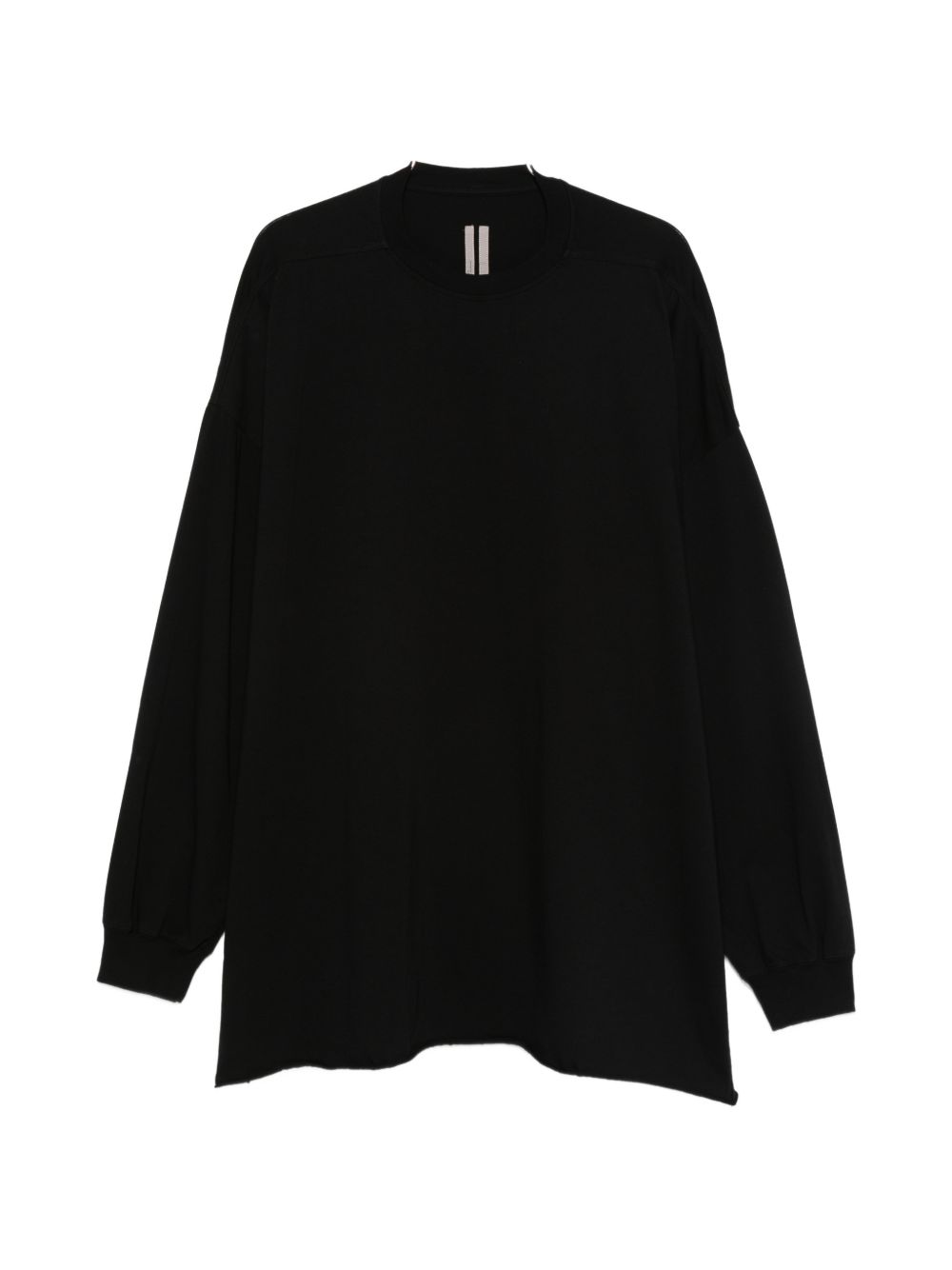 T-shirt a maniche lunghe in nero Rick owens - donna 
