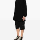 T-shirt a maniche lunghe in nero Rick owens - donna 