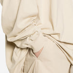 T-shirt a maniche lunghe in beige Rick owens - donna 