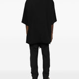 T-shirt a manica corta in nero Rick owens - uomo 