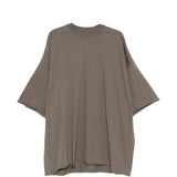 T-shirt girocollo in grigio Rick owens - uomo 
