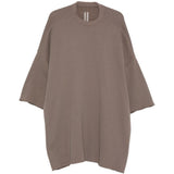 T-shirt Tommy T Sfrangiata in grigio Rick owens - uomo 