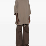 T-shirt Tommy T Sfrangiata in grigio Rick owens - uomo 