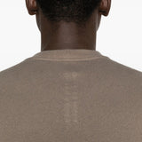 T-shirt Tommy T Sfrangiata in grigio Rick owens - uomo 