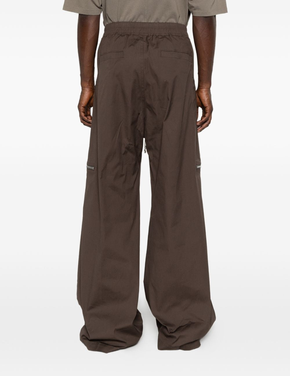 Pantaloni heizer belas in grigio Rick owens - uomo 